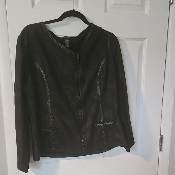 Style & Co. Jackets & Blazers - Style & Co XL Black Fitted Blazer Or Jacket